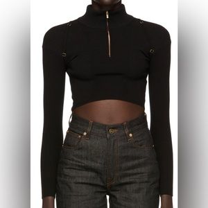Jacquemus cropped knit top